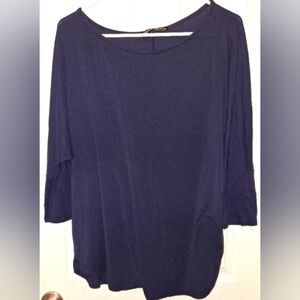 Wantable Navy Blue XL Mid Length Tunic Shirt